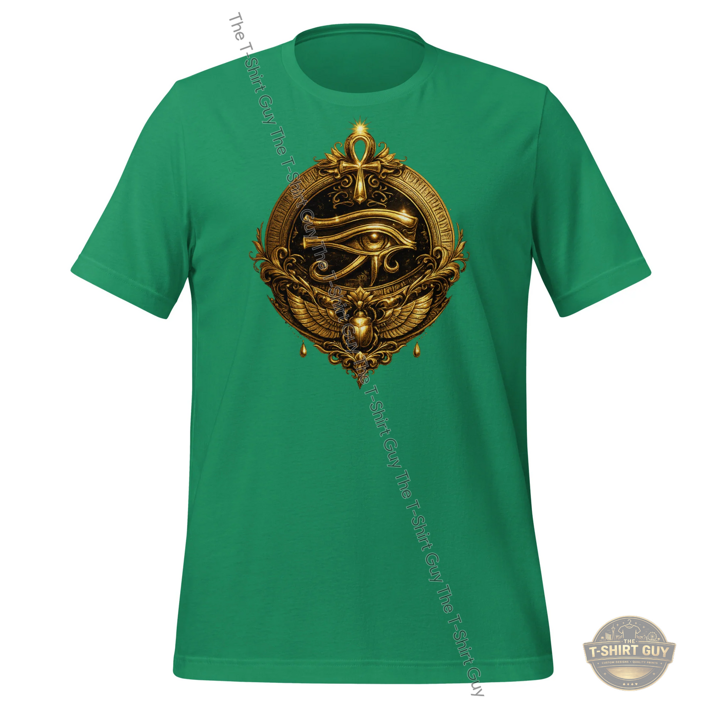 Watermarked - Golden Eye of Horus Unisex t-shirt