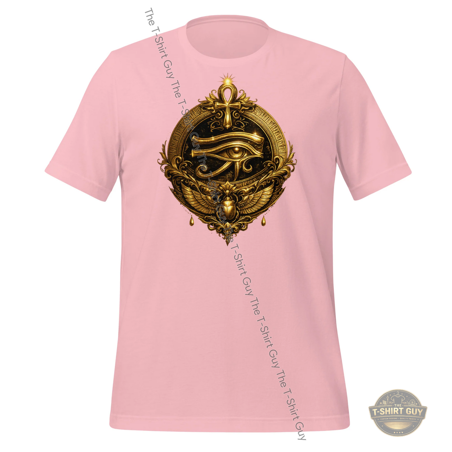 Watermarked - Golden Eye of Horus Unisex t-shirt