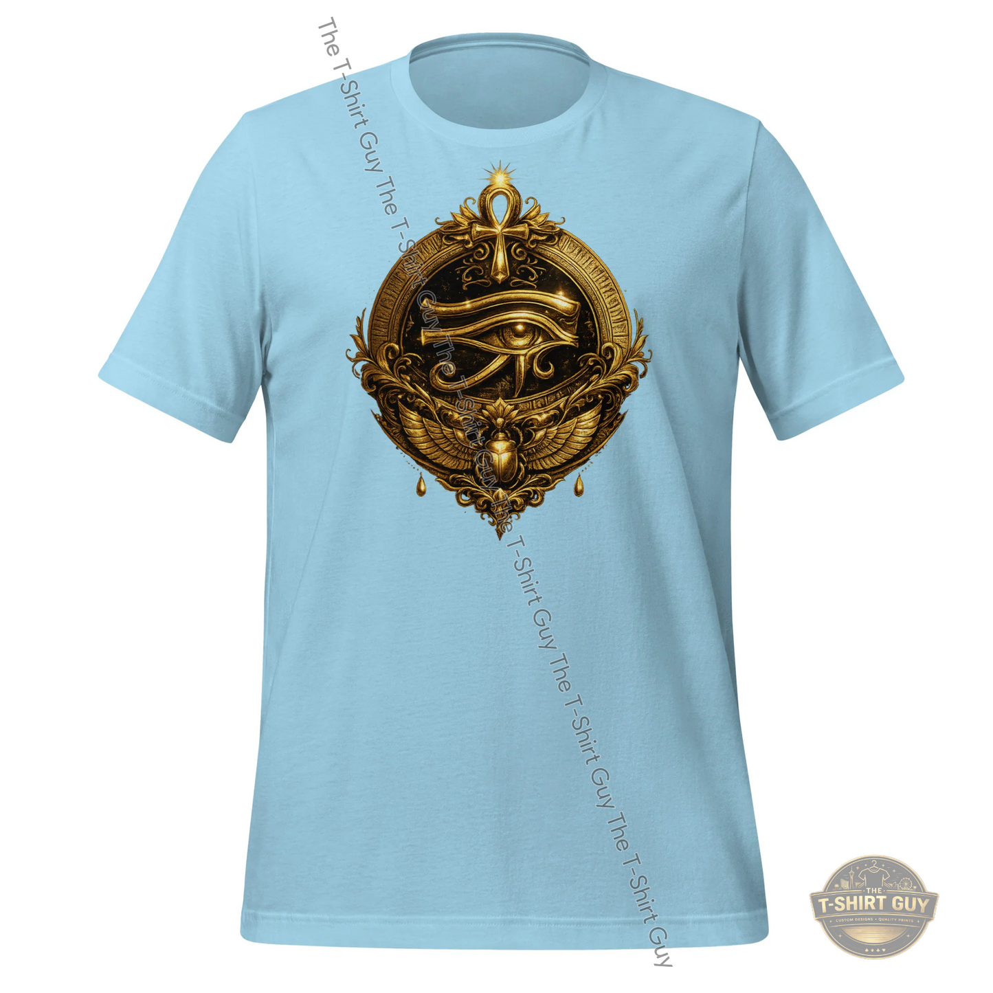 Watermarked - Golden Eye of Horus Unisex t-shirt