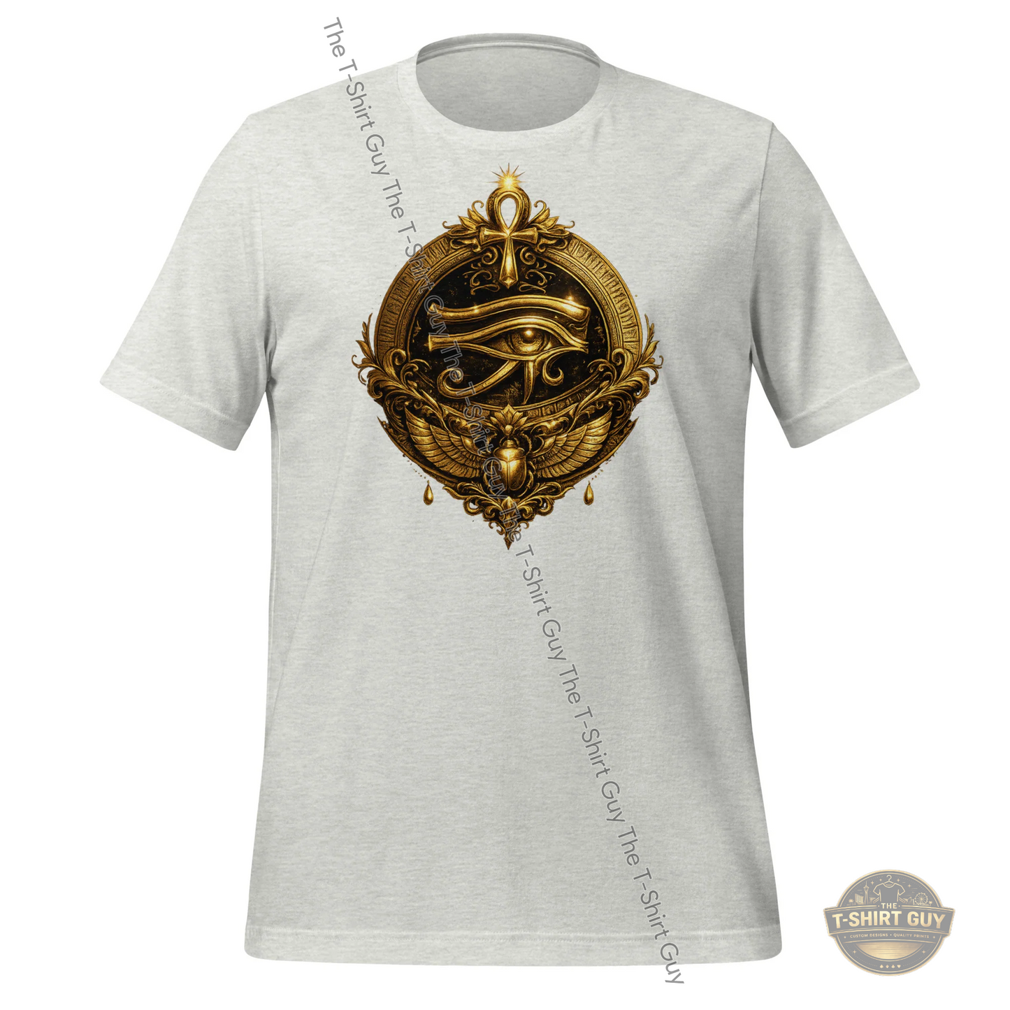 Watermarked - Golden Eye of Horus Unisex t-shirt