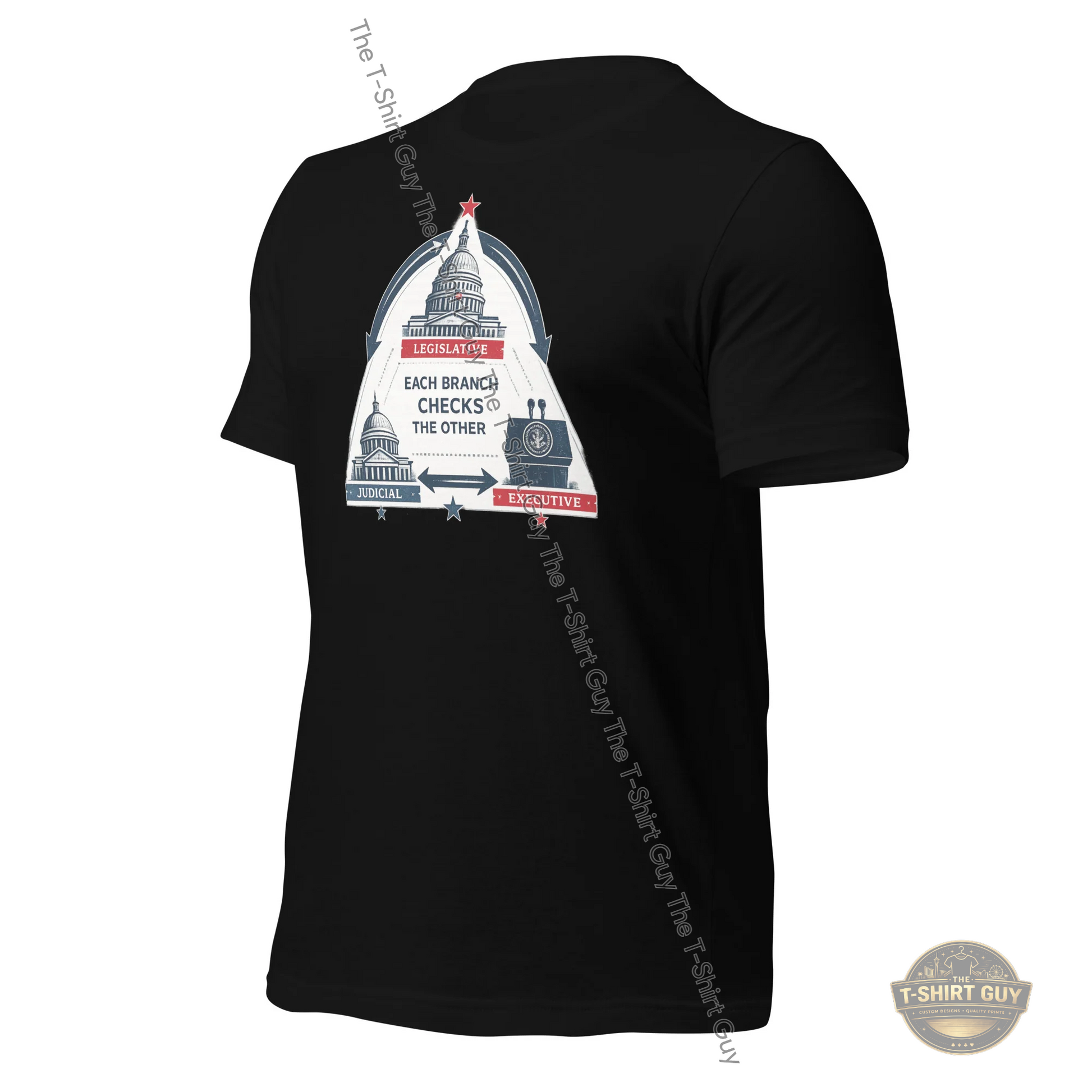 Watermarked - Checks and Balances Unisex t-shirt