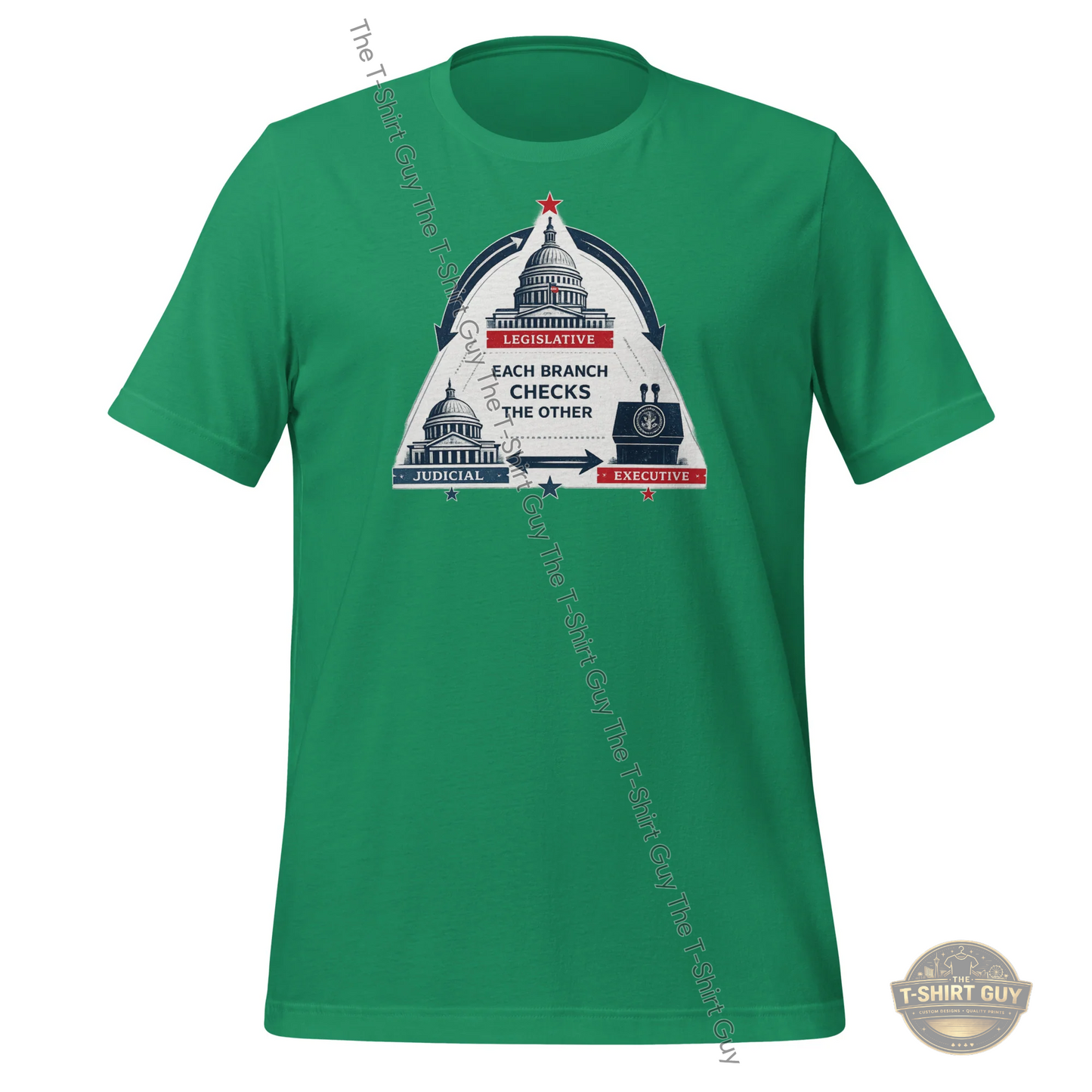 Watermarked - Checks and Balances Unisex t-shirt