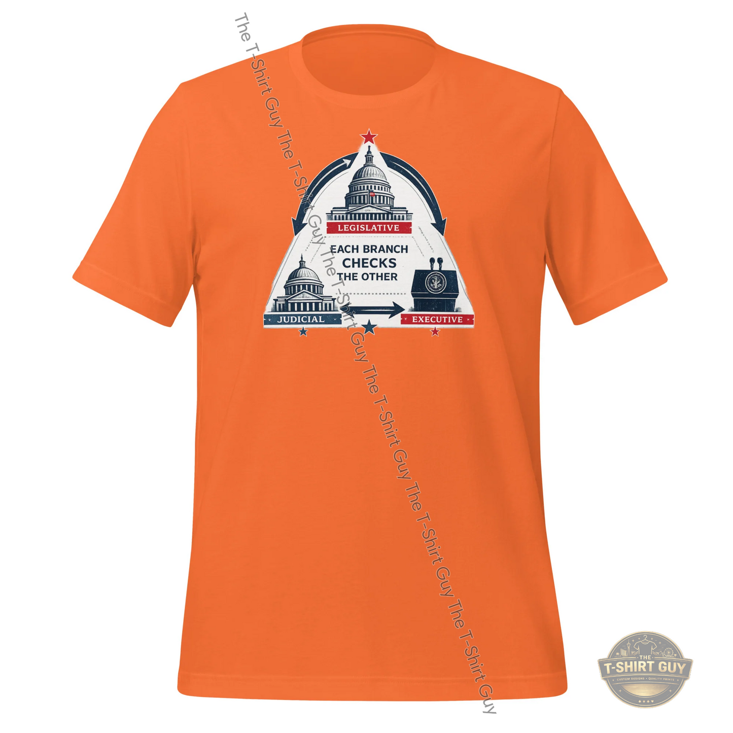 Watermarked - Checks and Balances Unisex t-shirt
