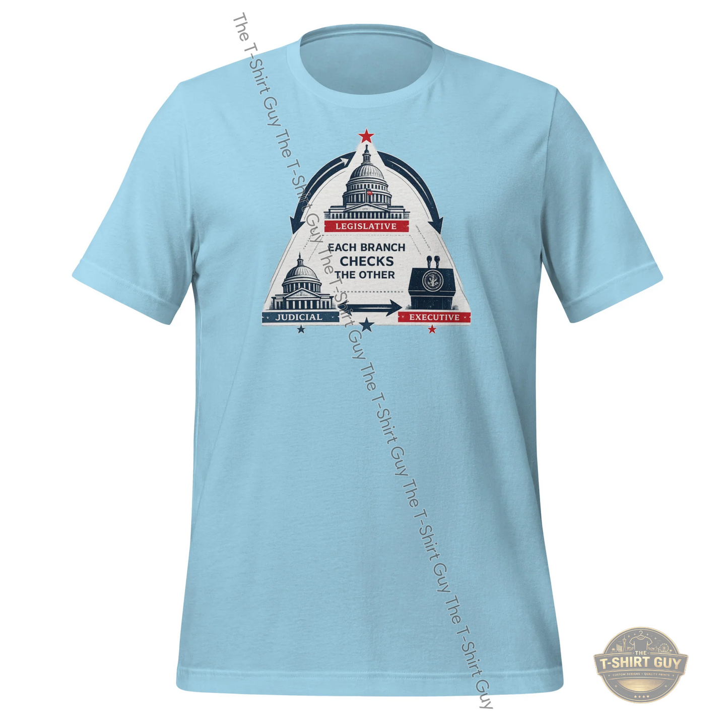 Watermarked - Checks and Balances Unisex t-shirt