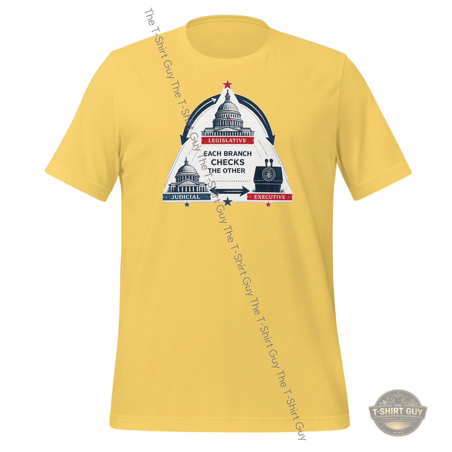 Watermarked - Checks and Balances Unisex t-shirt
