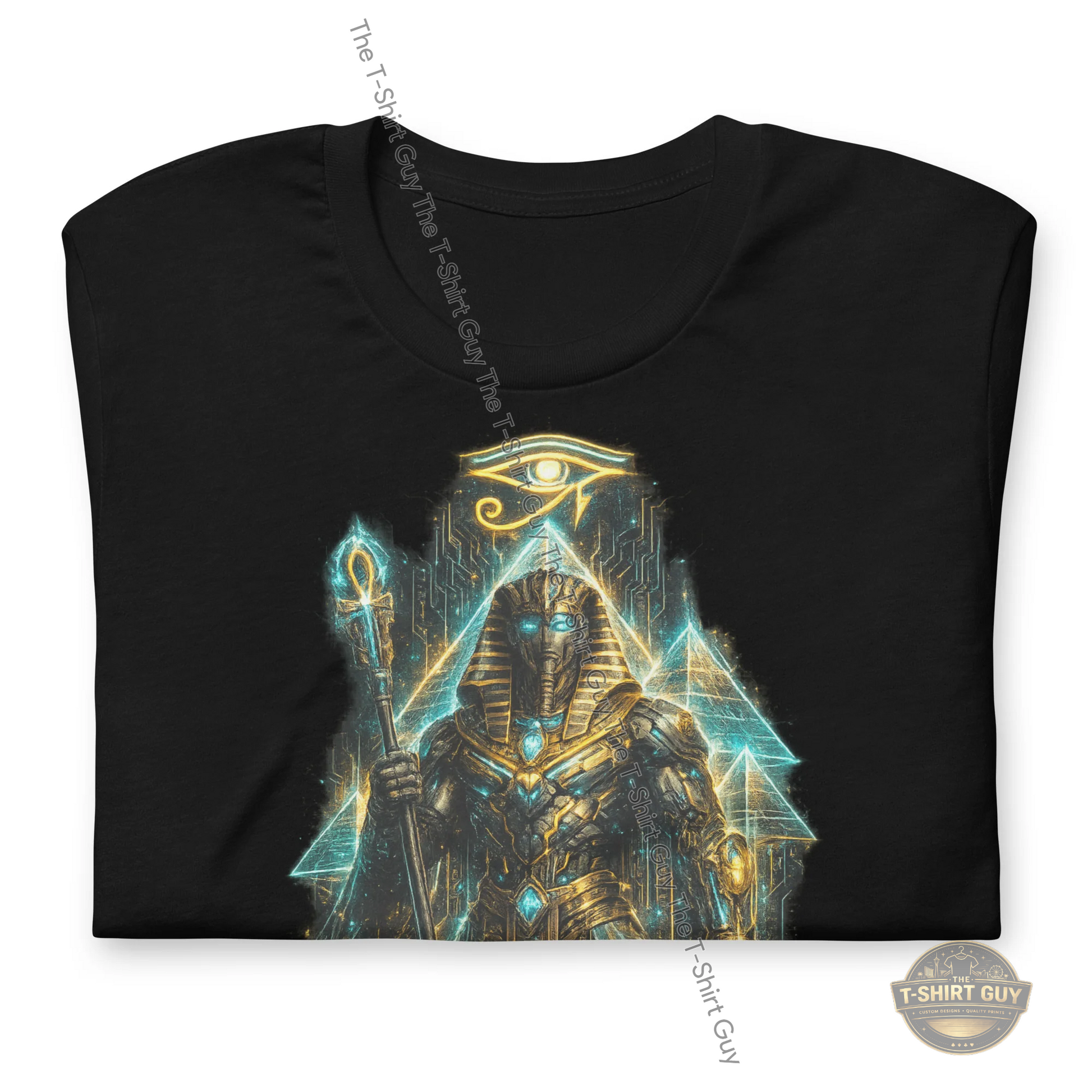 Watermarked - Cybernetic Pharoah Unisex t-shirt