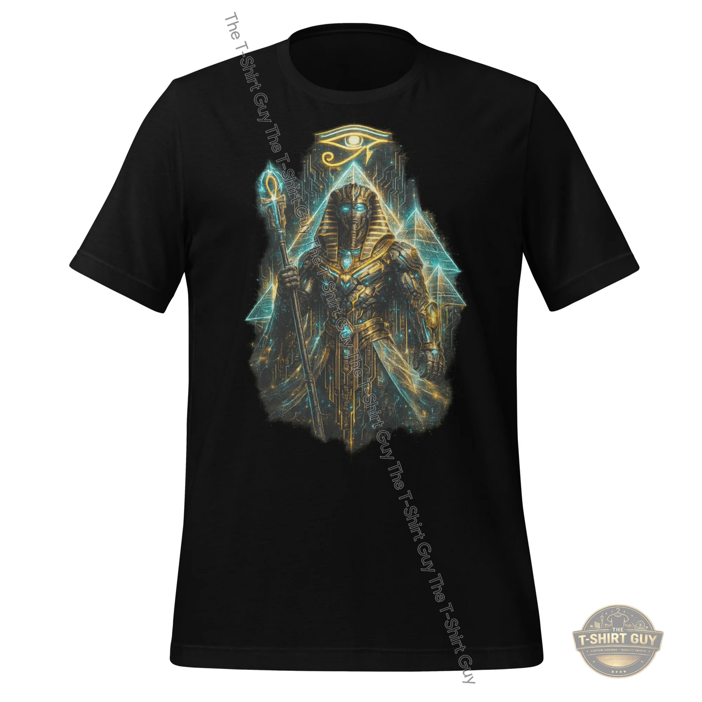 Watermarked - Cybernetic Pharoah Unisex t-shirt