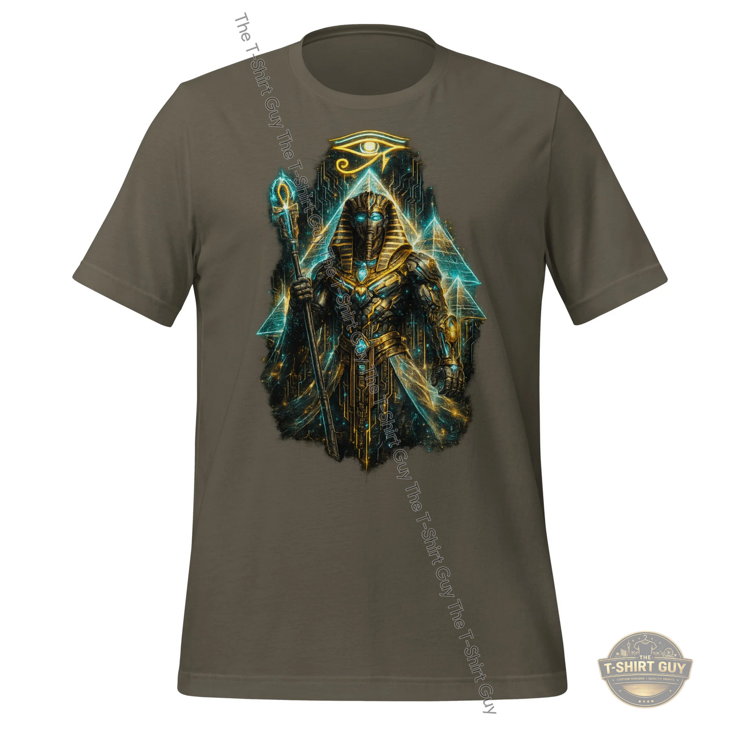 Watermarked - Cybernetic Pharoah Unisex t-shirt