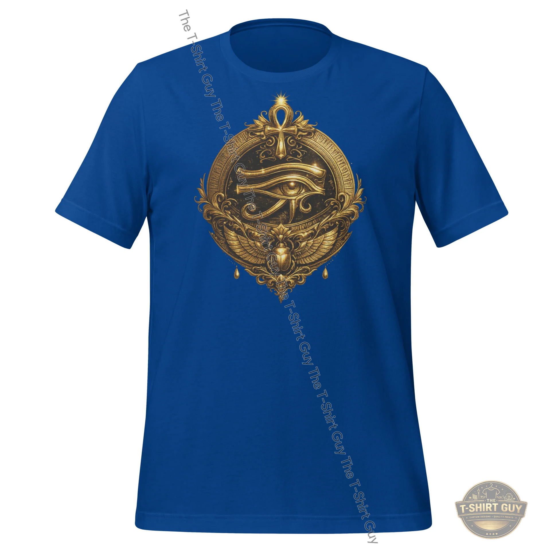 Watermarked - Golden Eye of Horus Unisex t-shirt