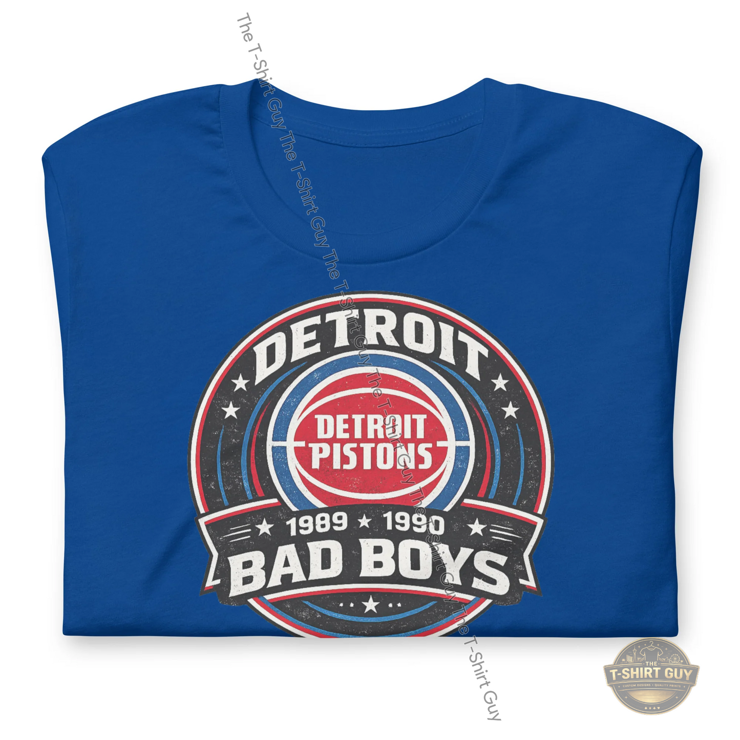 Watermarked - Detroit Bad Boys 1989-1990 Unisex t-shirt