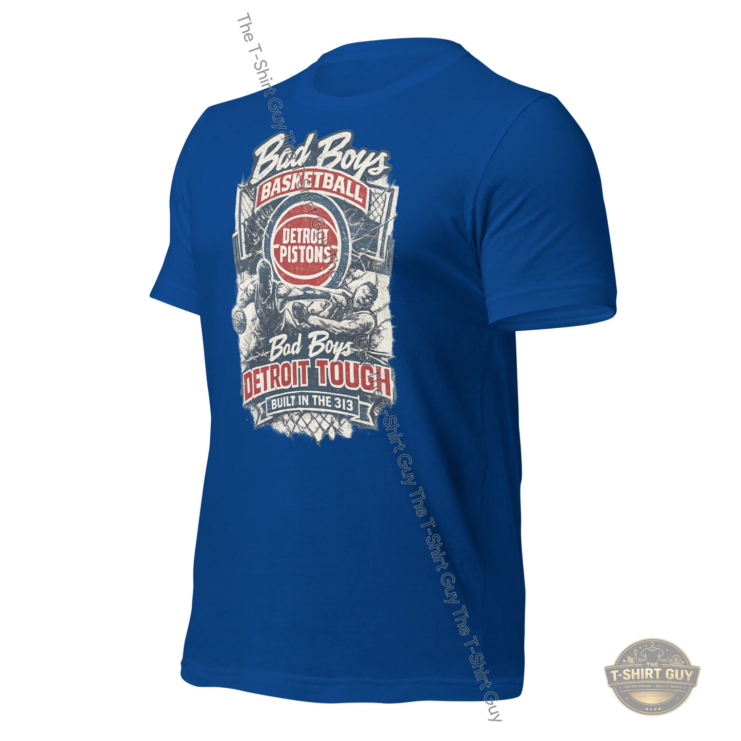 Watermarked - Bad Boys Basketball Detroit Tough Unisex t-shirt
