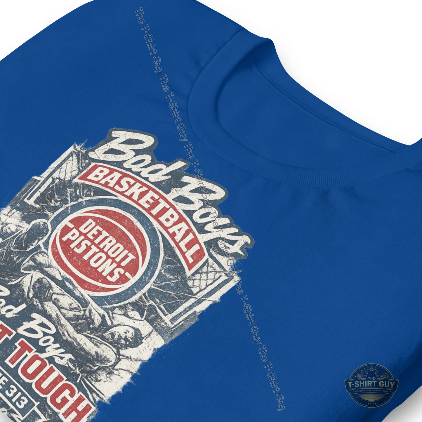 Watermarked - Bad Boys Basketball Detroit Tough Unisex t-shirt