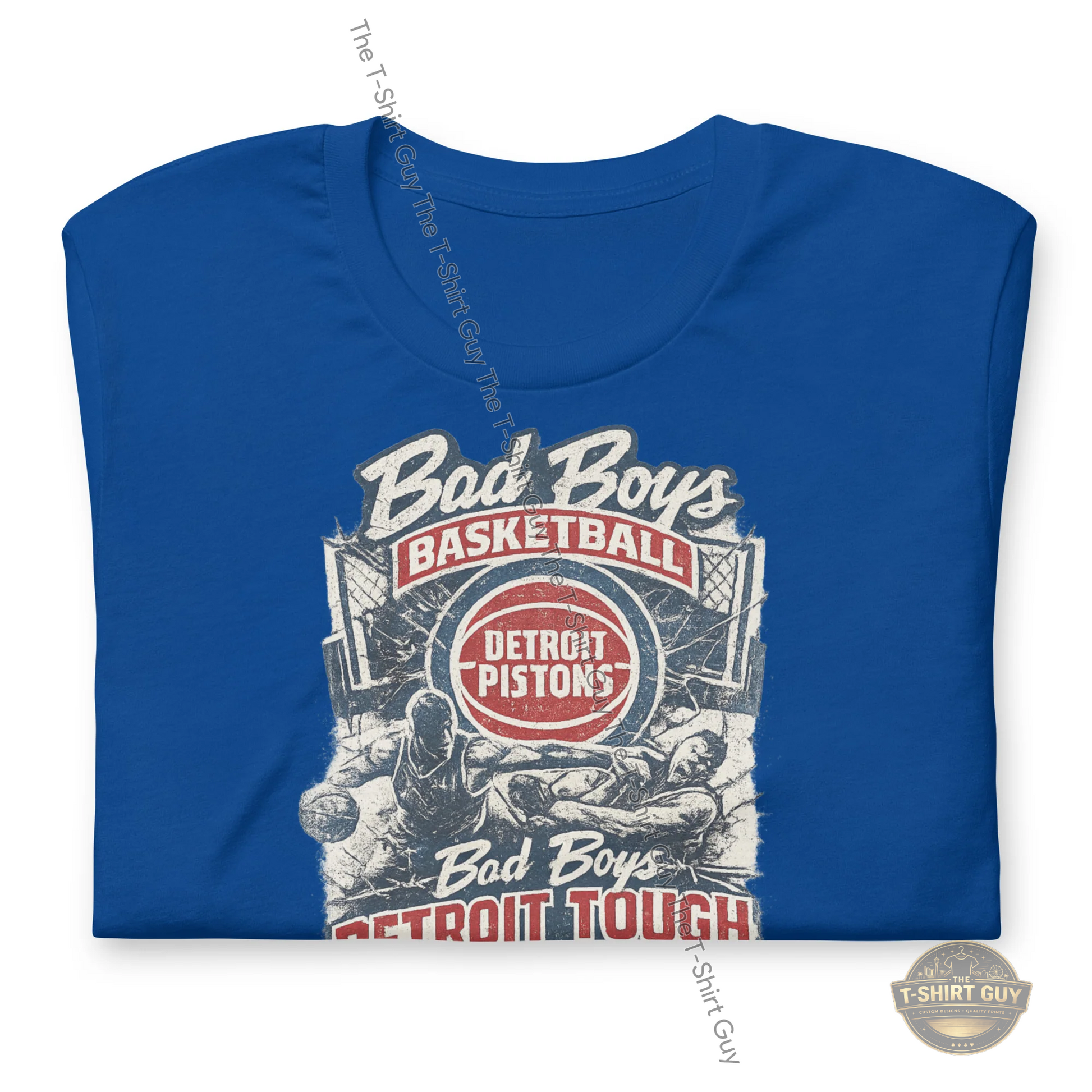 Watermarked - Bad Boys Basketball Detroit Tough Unisex t-shirt