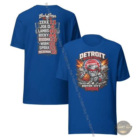 Watermarked - Detroit Basketball Motor City Tough Unisex t-shirt