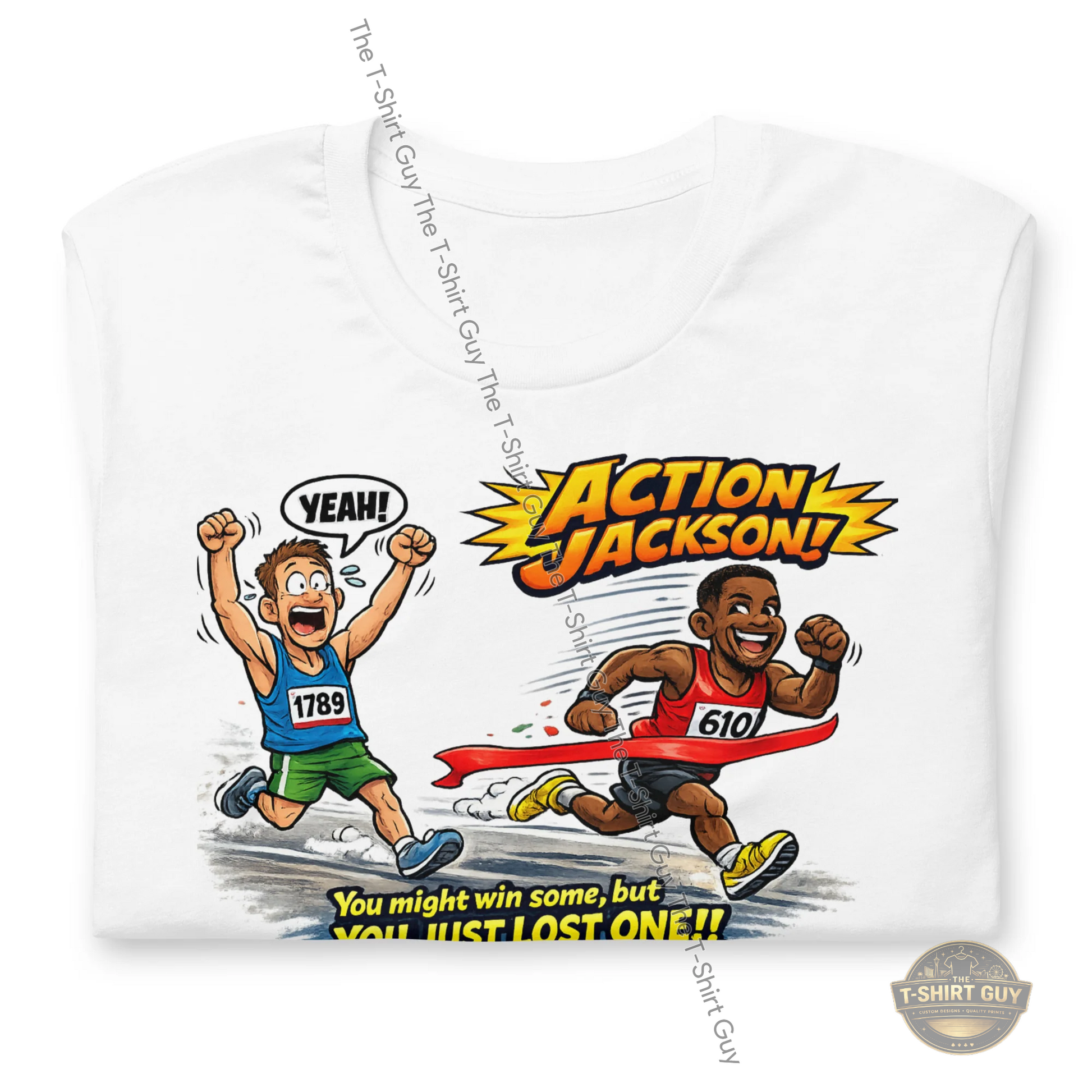 Watermarked - Finish Line Reality Check Unisex t-shirt