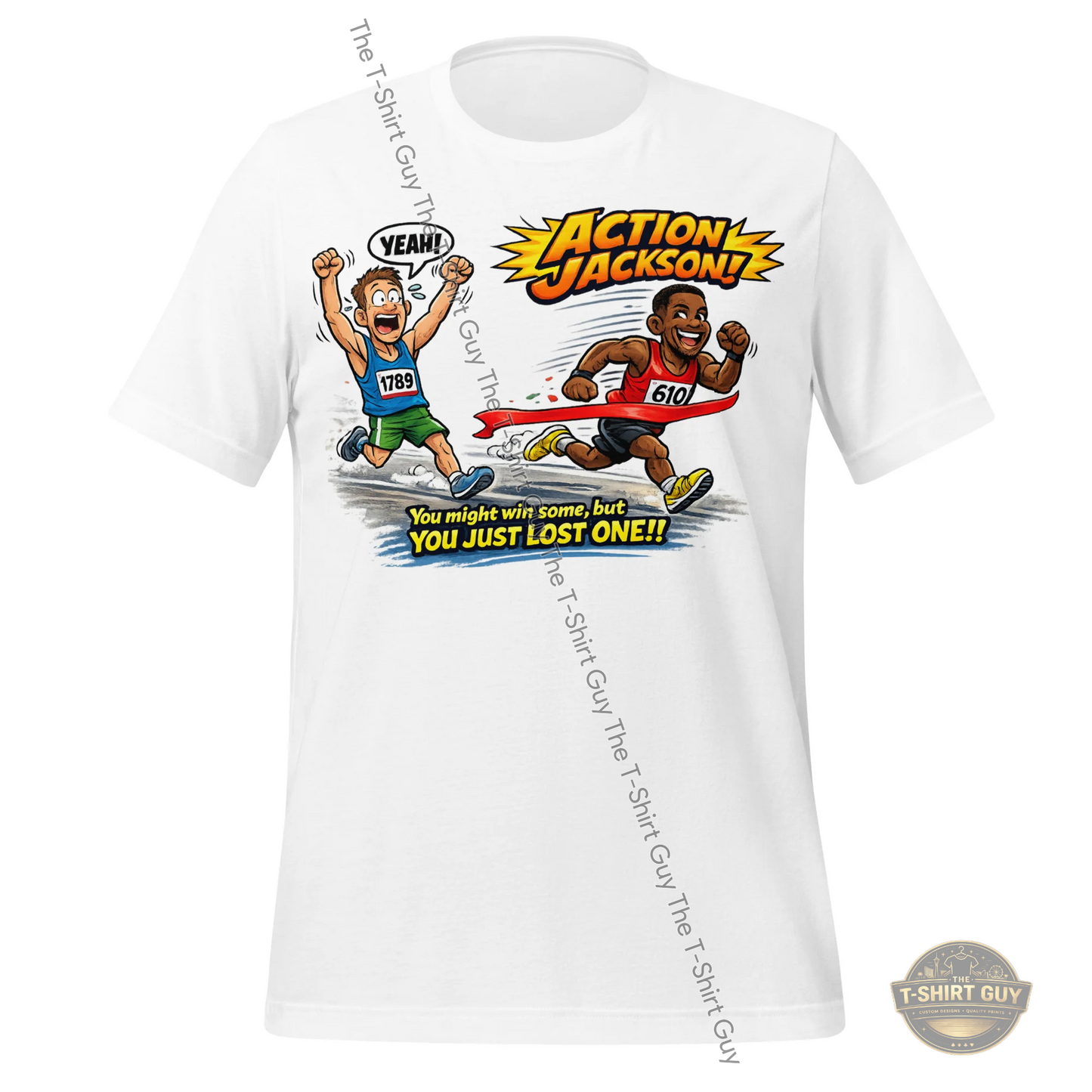 Watermarked - Finish Line Reality Check Unisex t-shirt