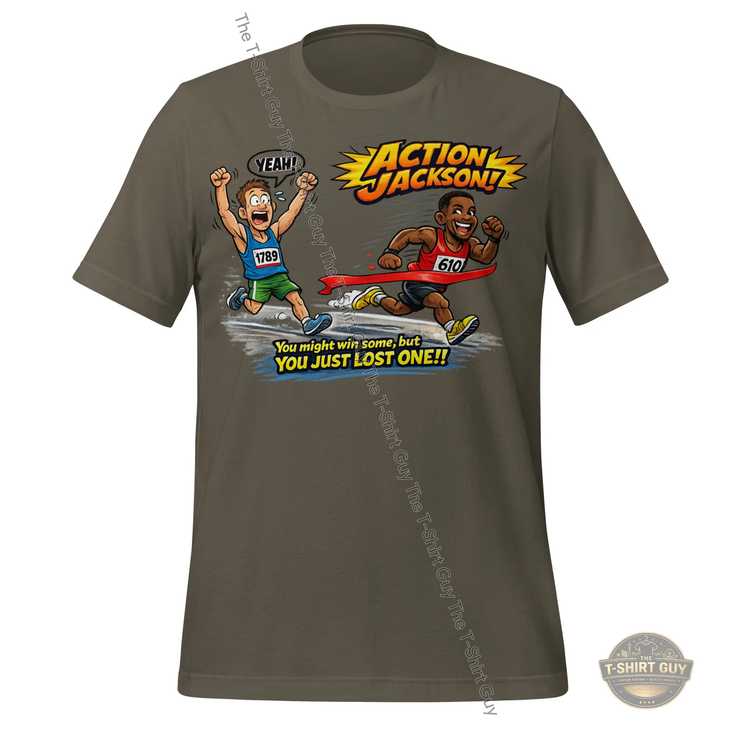 Watermarked - Finish Line Reality Check Unisex t-shirt