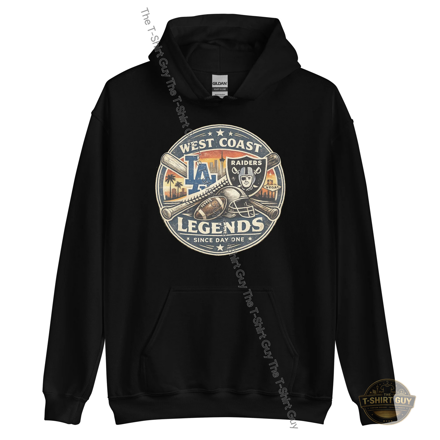 Watermarked - West Coast Legends Unisex t-shirt