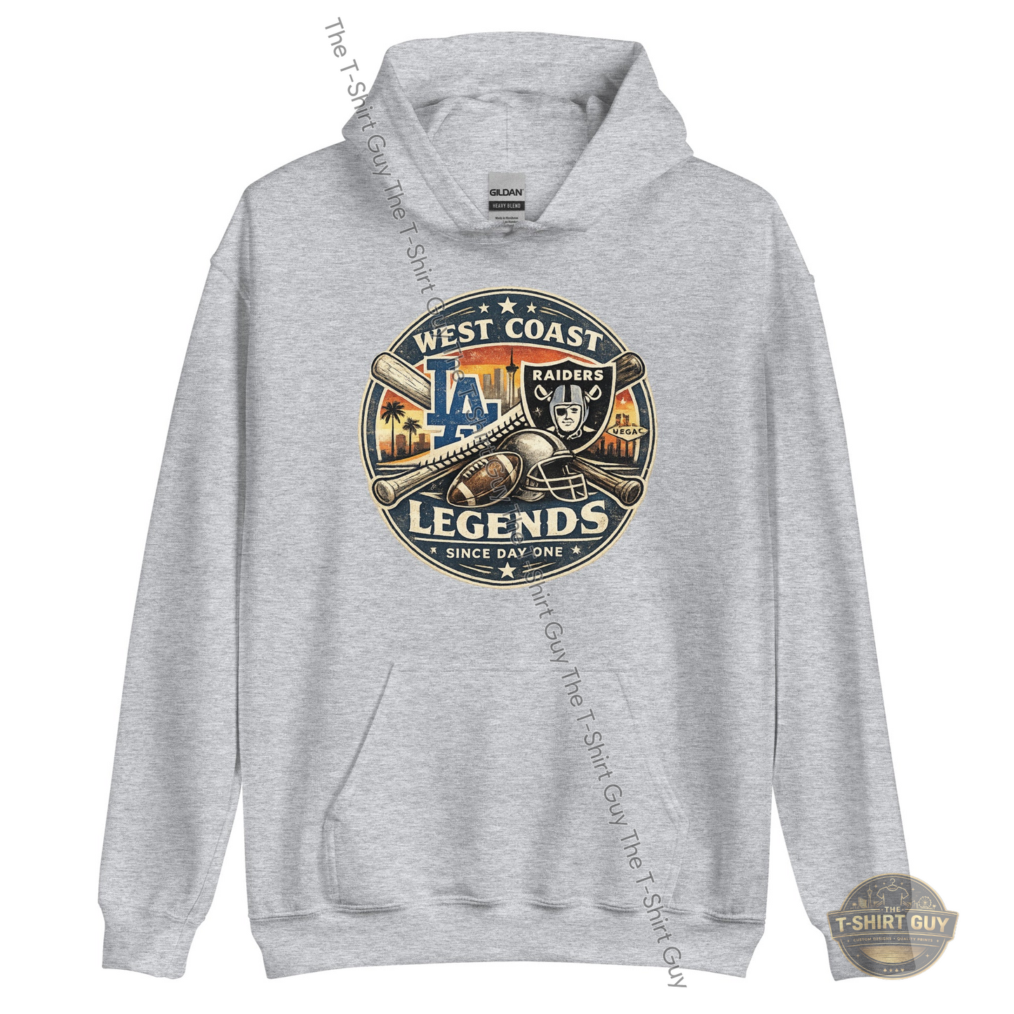 Watermarked - West Coast Legends Unisex t-shirt