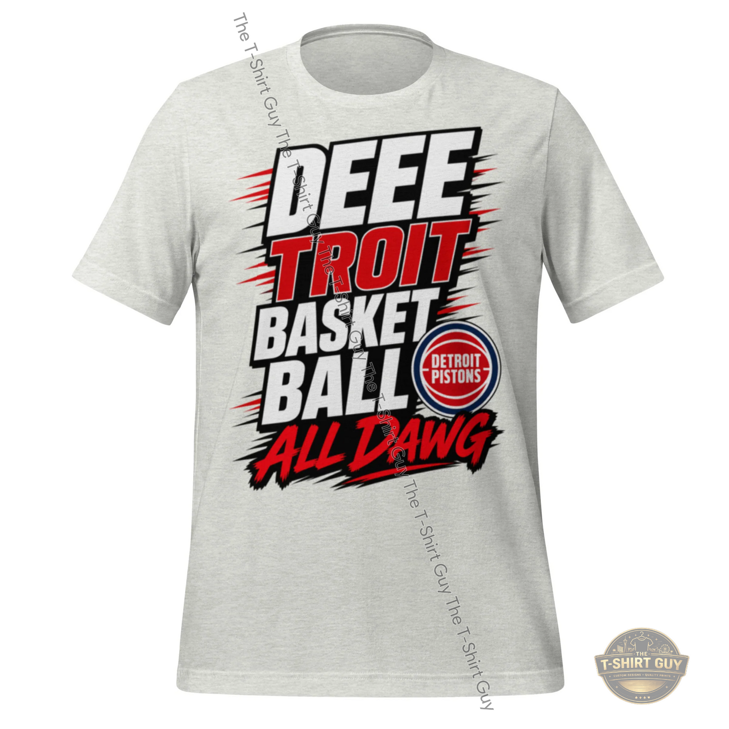 Watermarked - DEEE Troit Basketball All Dawg Unisex t-shirt