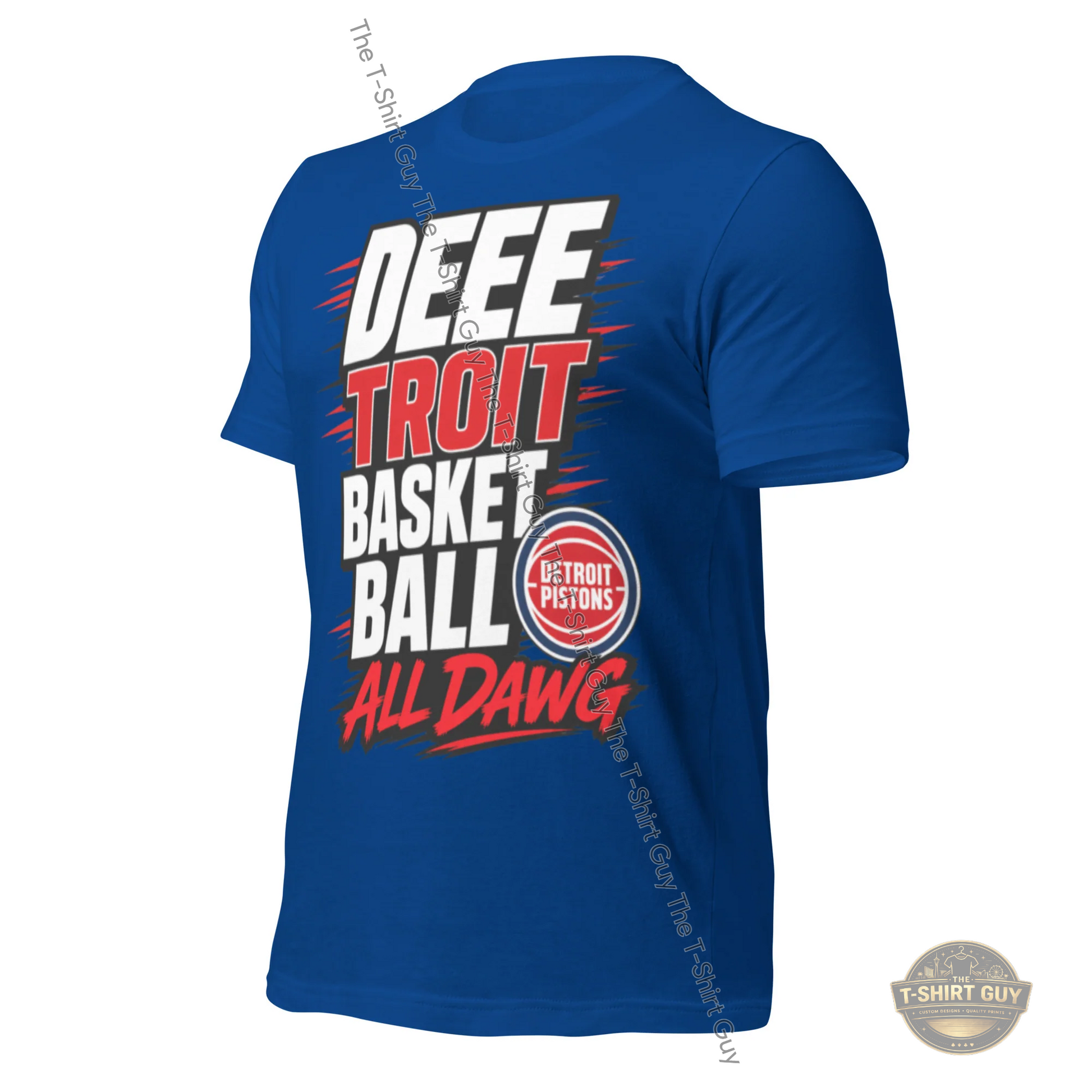 Watermarked - DEEE Troit Basketball All Dawg Unisex t-shirt