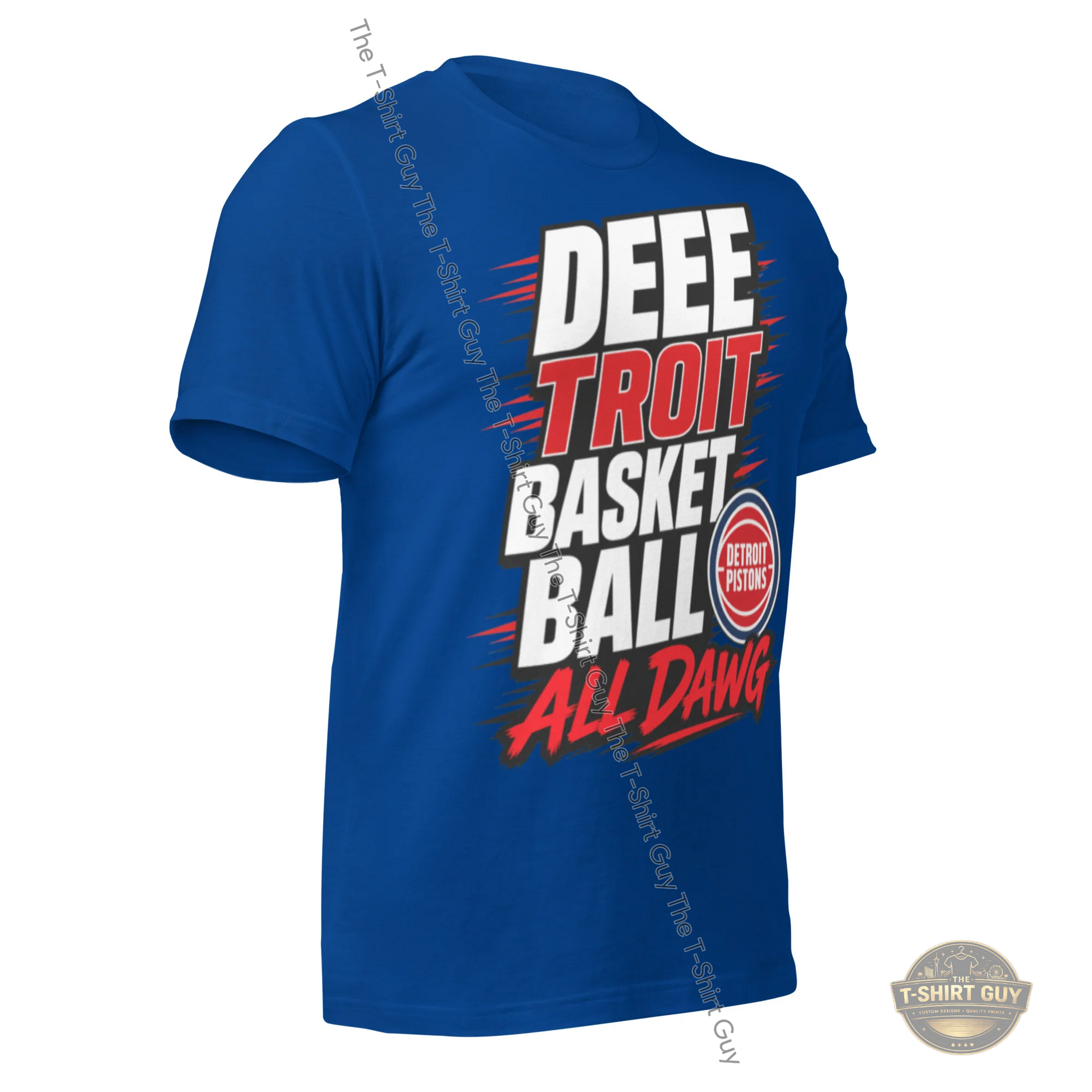 Watermarked - DEEE Troit Basketball All Dawg Unisex t-shirt