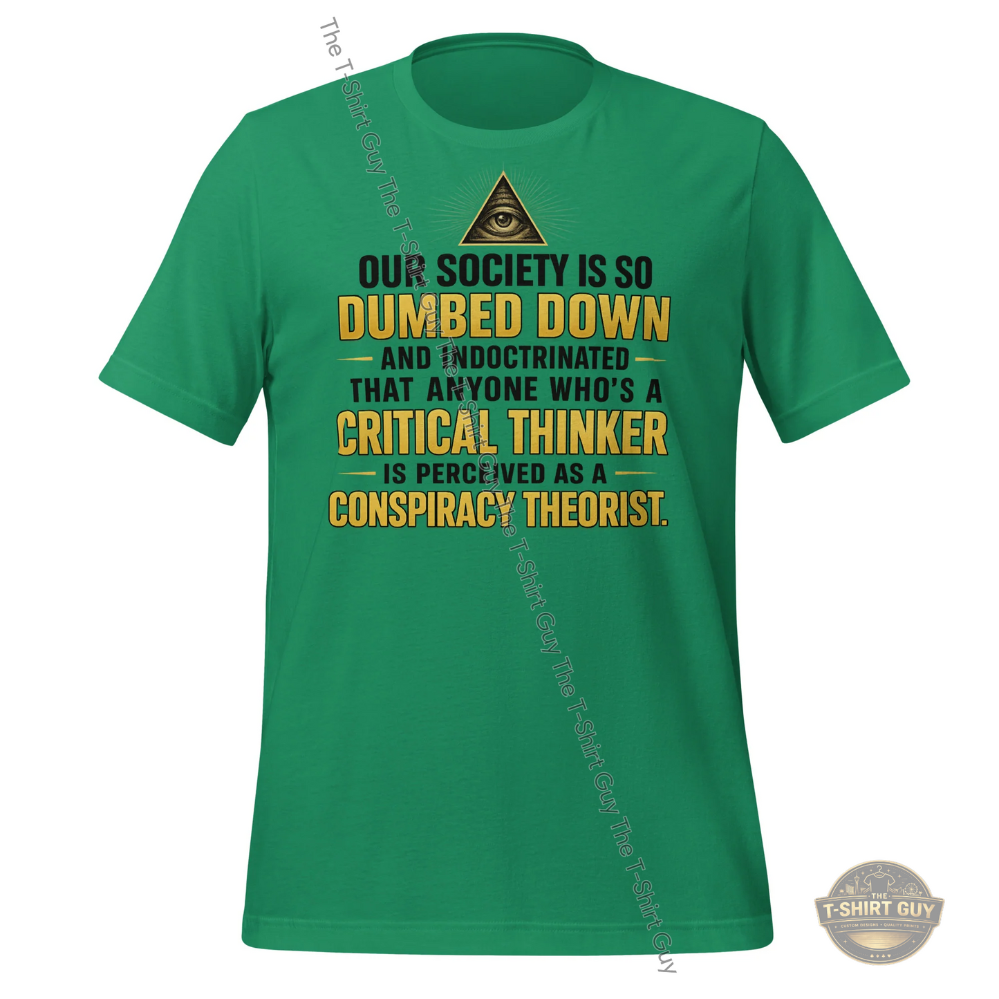 Watermarked - Dumbed Down Society Unisex t-shirt