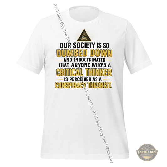 Watermarked - Dumbed Down Society Unisex t-shirt