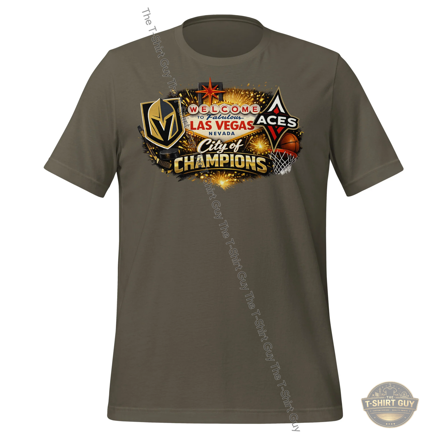 Watermarked - City of Champions Unisex t-shirt