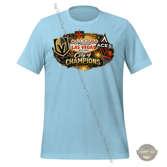 Watermarked - City of Champions Unisex t-shirt