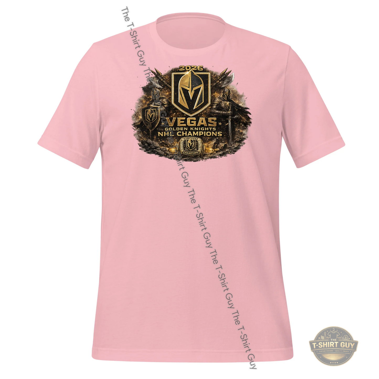Watermarked - Las Vegas Golden Knights 2026 Champions Unisex t-shirt
