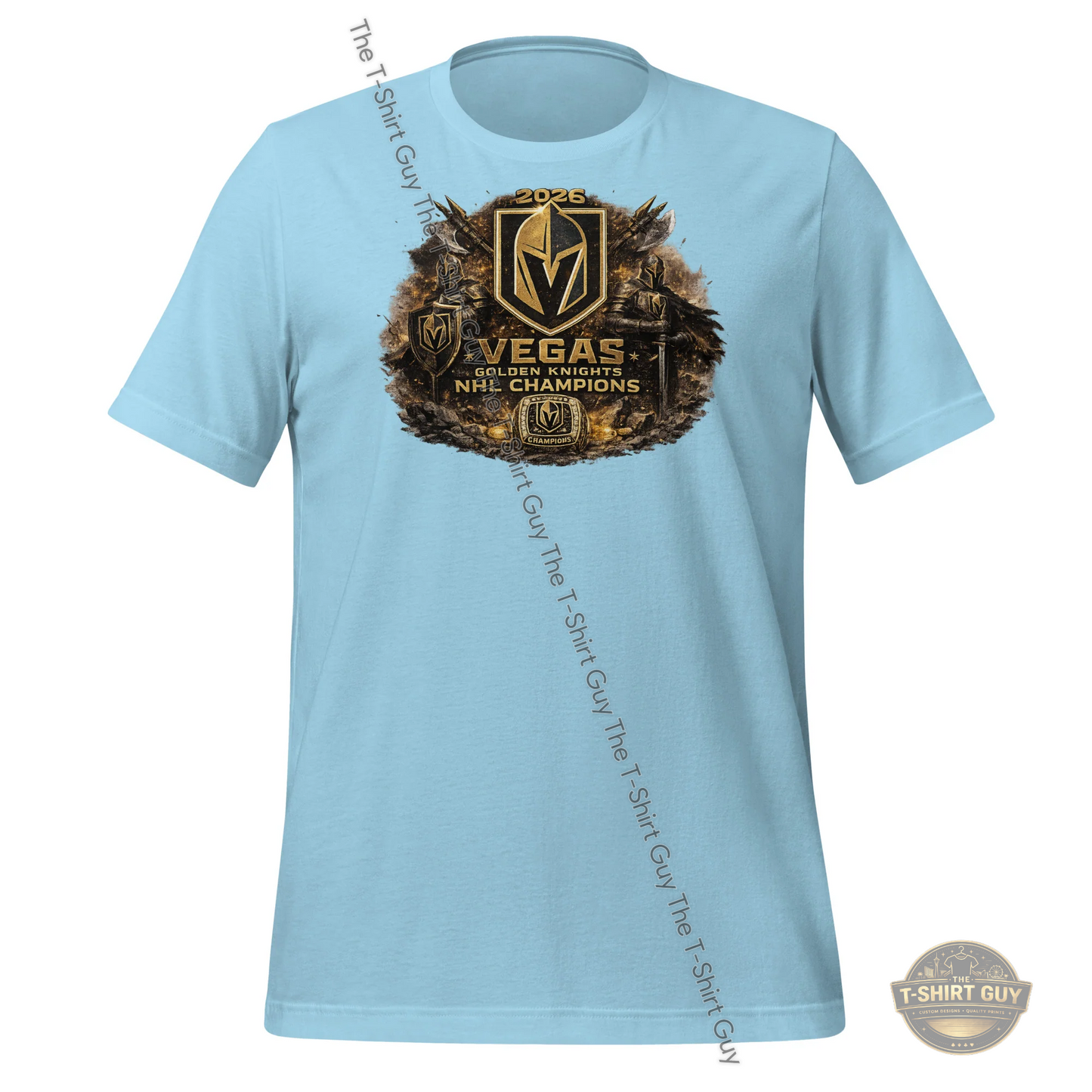 Watermarked - Las Vegas Golden Knights 2026 Champions Unisex t-shirt