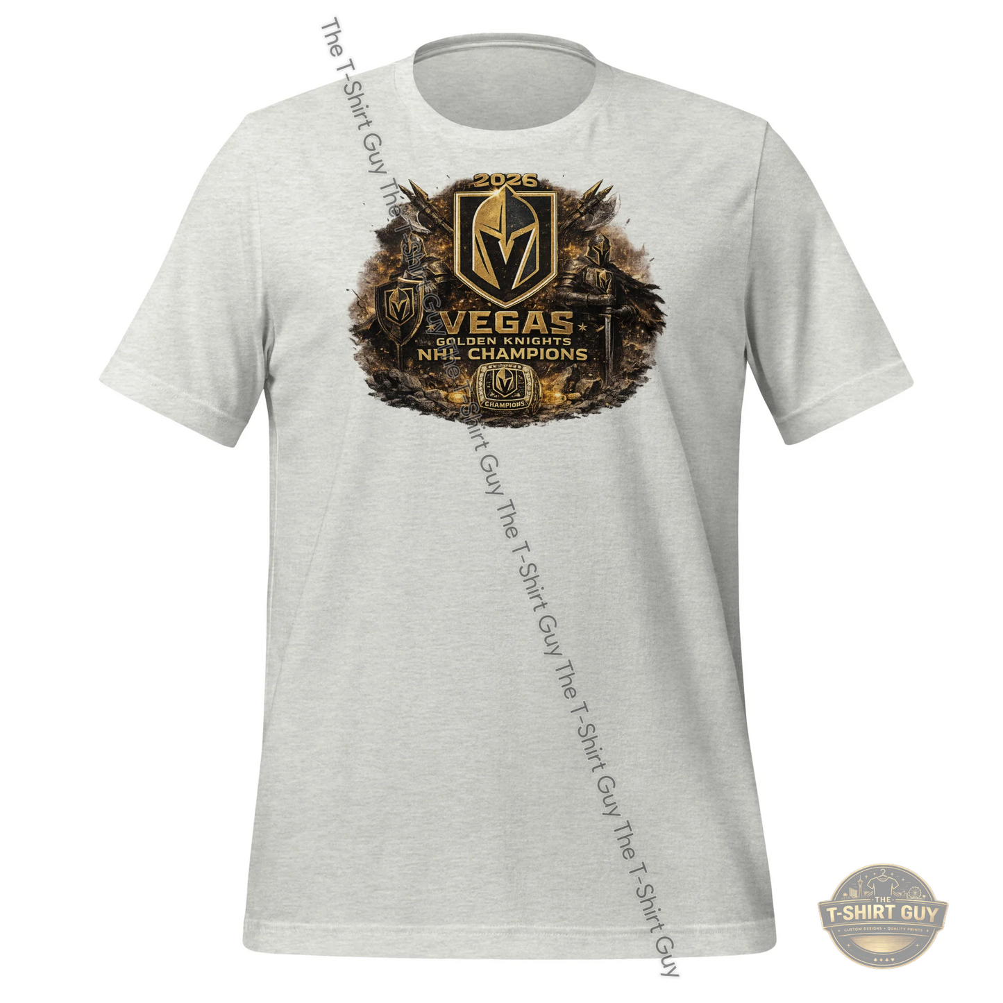 Watermarked - Las Vegas Golden Knights 2026 Champions Unisex t-shirt