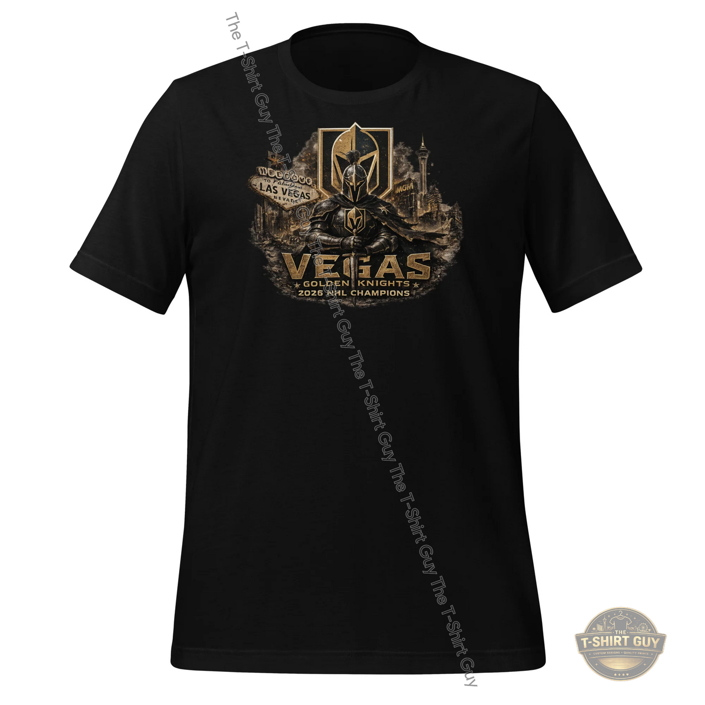 Watermarked - Golden Knights 2026 Champions Unisex t-shirt