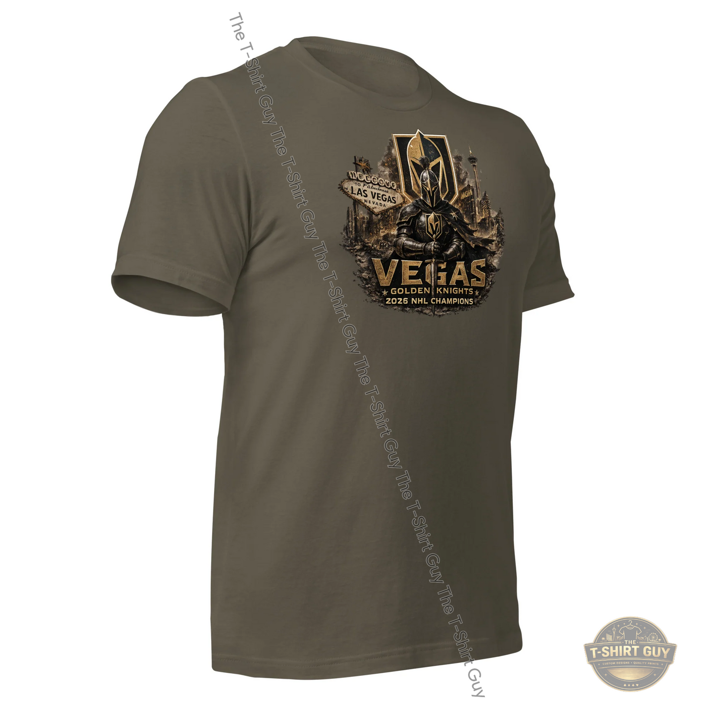 Watermarked - Golden Knights 2026 Champions Unisex t-shirt