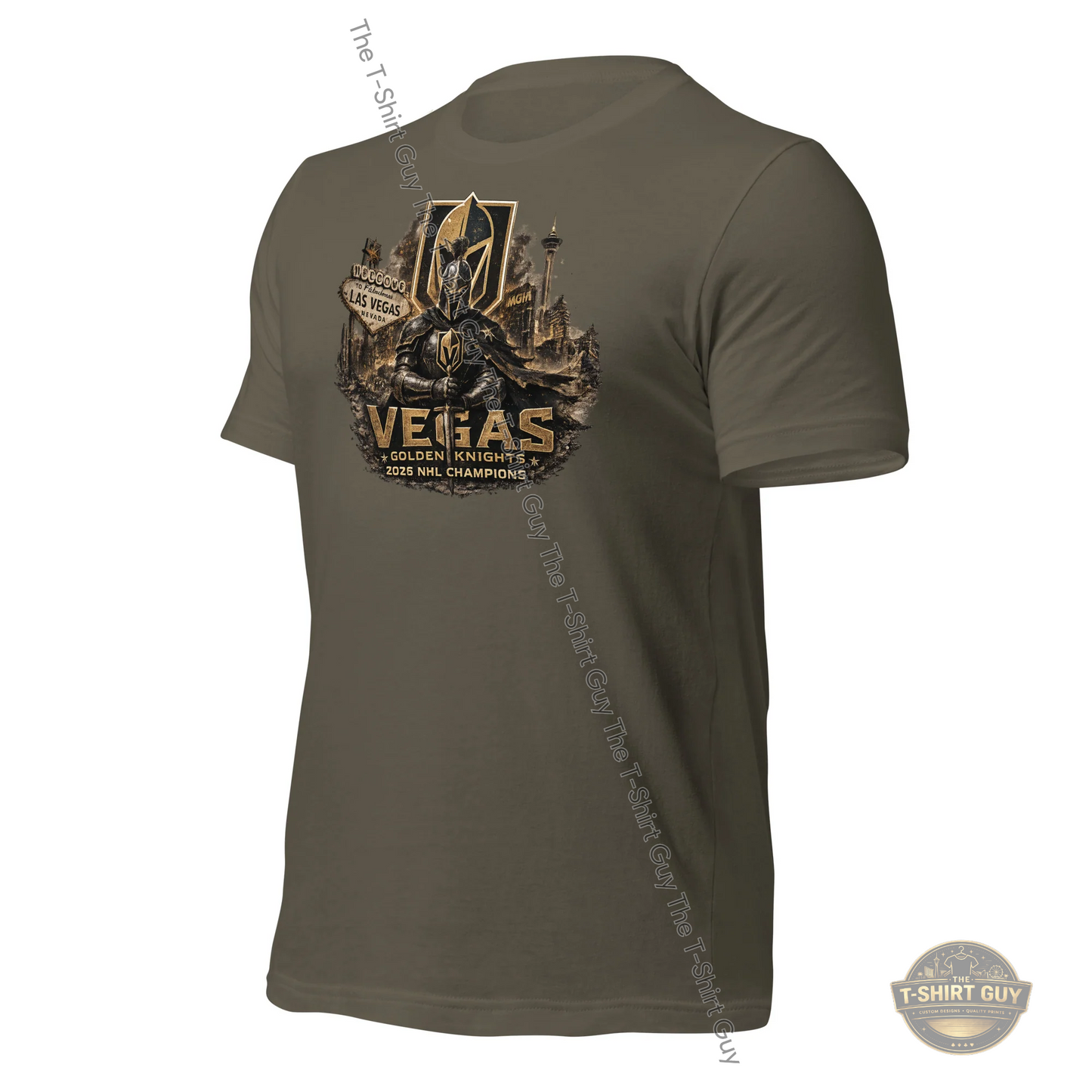 Watermarked - Golden Knights 2026 Champions Unisex t-shirt