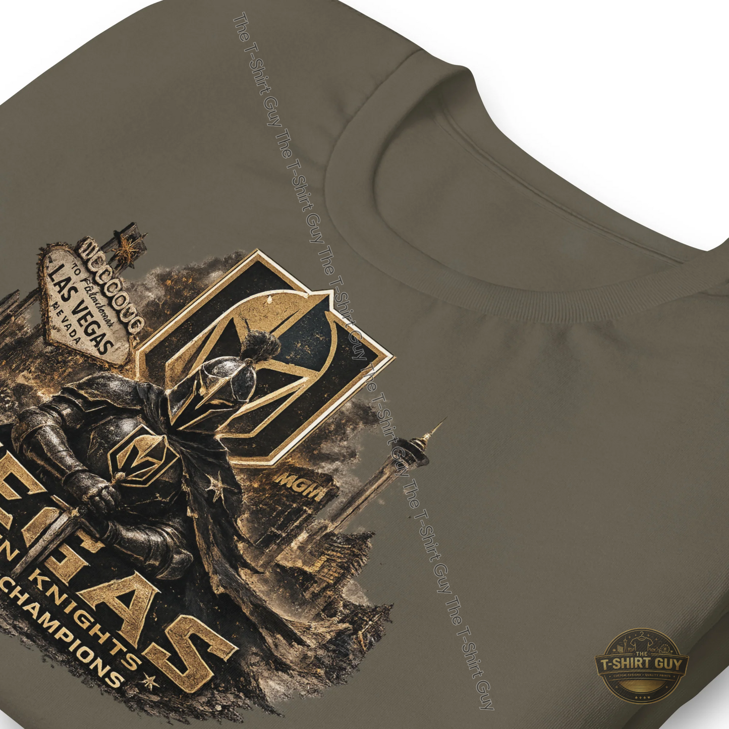 Watermarked - Golden Knights 2026 Champions Unisex t-shirt