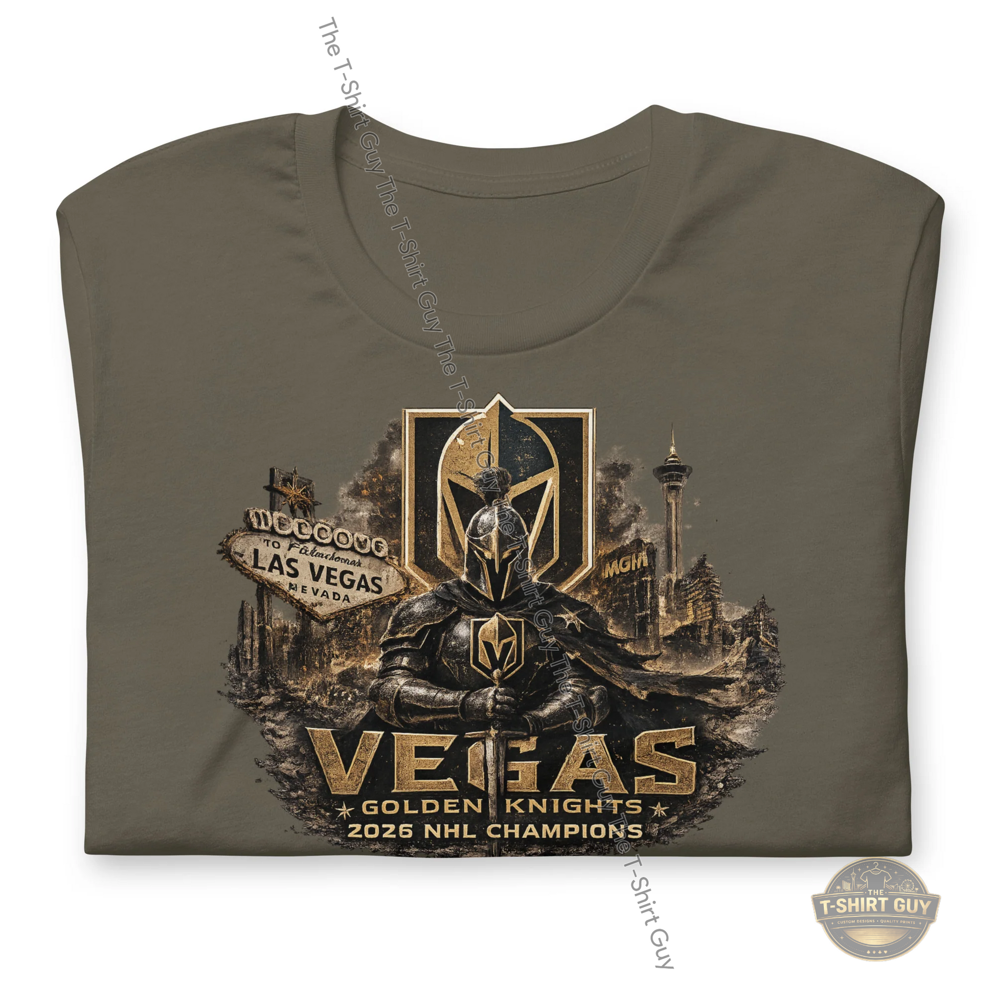 Watermarked - Golden Knights 2026 Champions Unisex t-shirt
