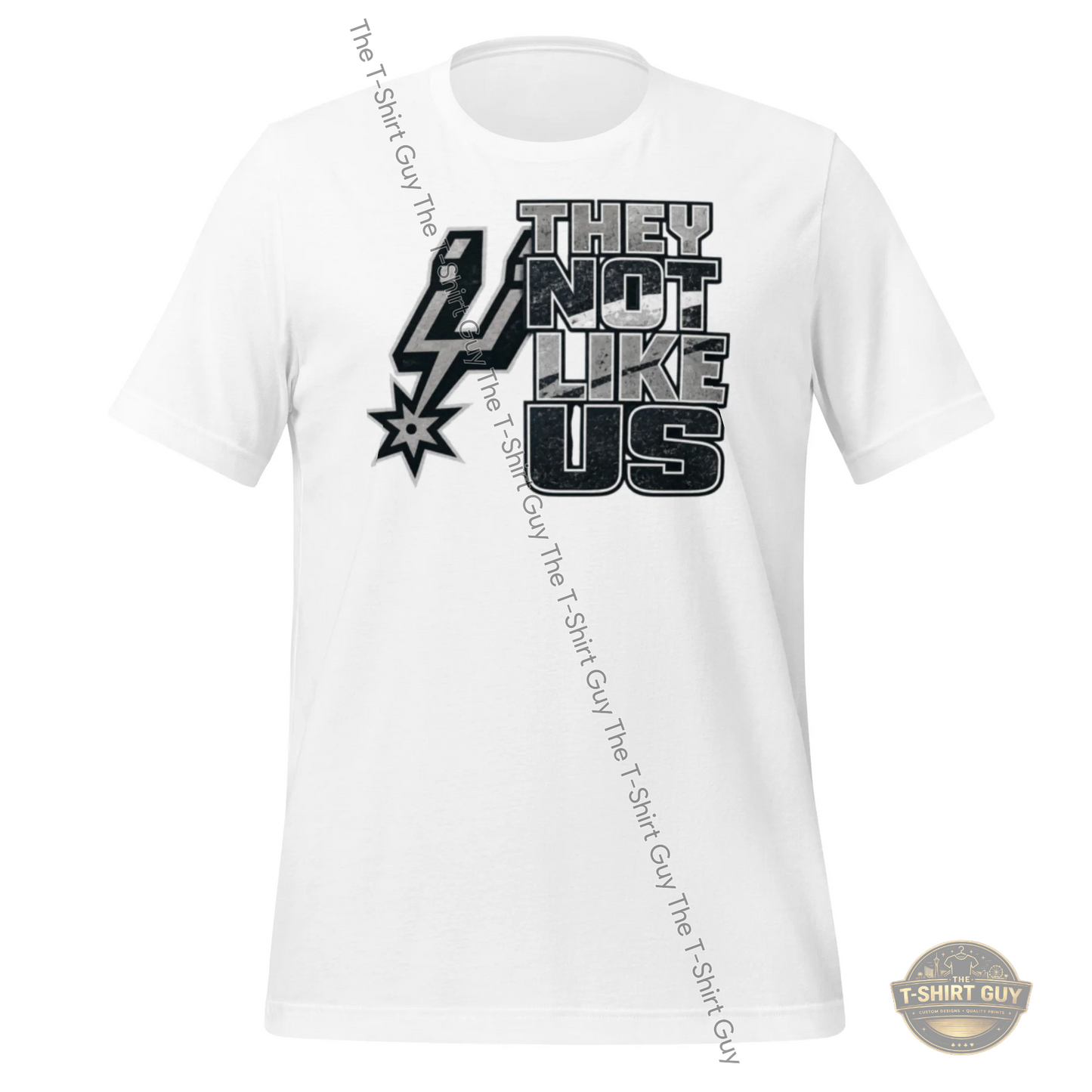 Watermarked - Spurs They Not Like Us Unisex t-shirt