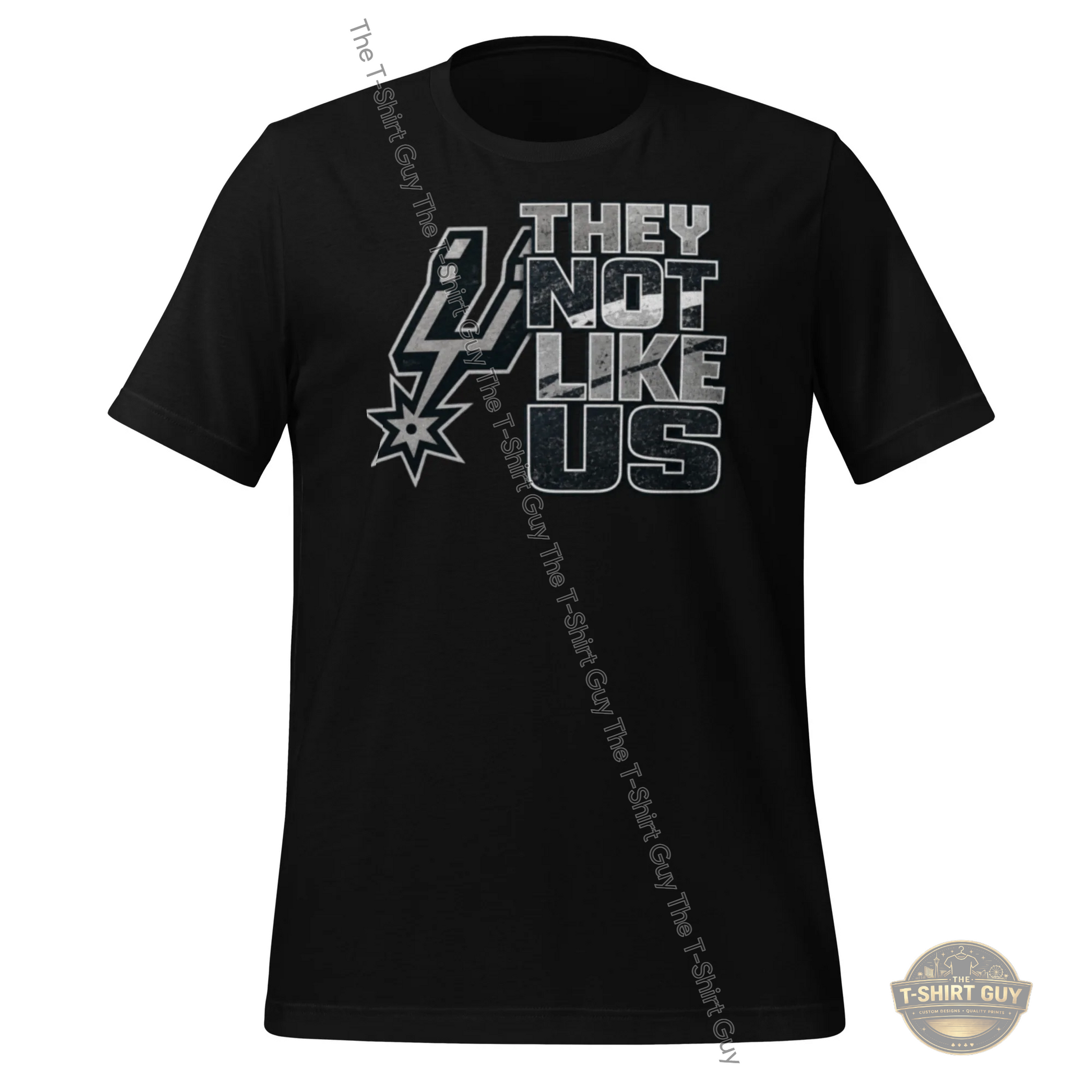 Watermarked - Spurs They Not Like Us Unisex t-shirt