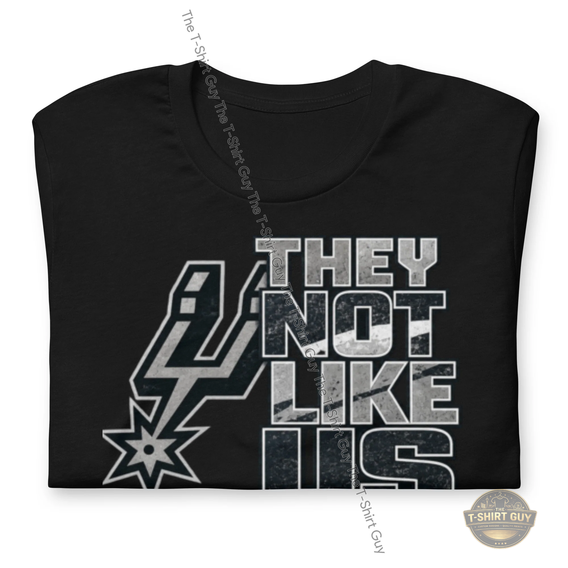 Watermarked - Spurs They Not Like Us Unisex t-shirt