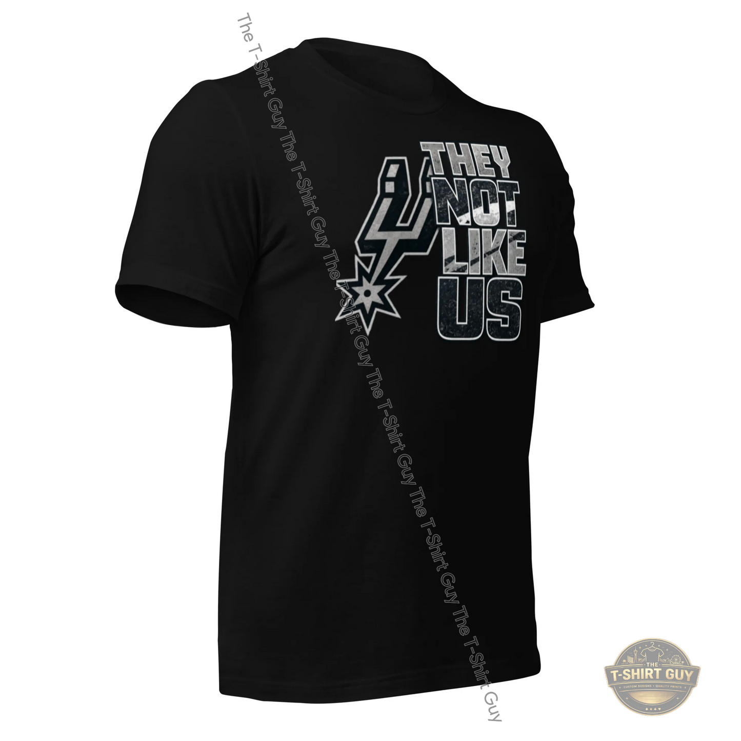 Watermarked - Spurs They Not Like Us Unisex t-shirt
