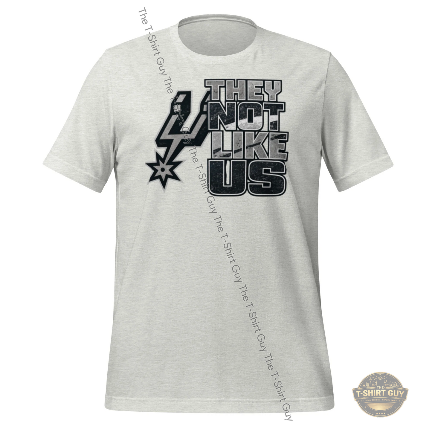 Watermarked - Spurs They Not Like Us Unisex t-shirt