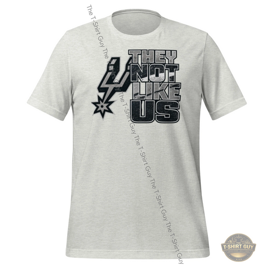 Watermarked - Spurs They Not Like Us Unisex t-shirt