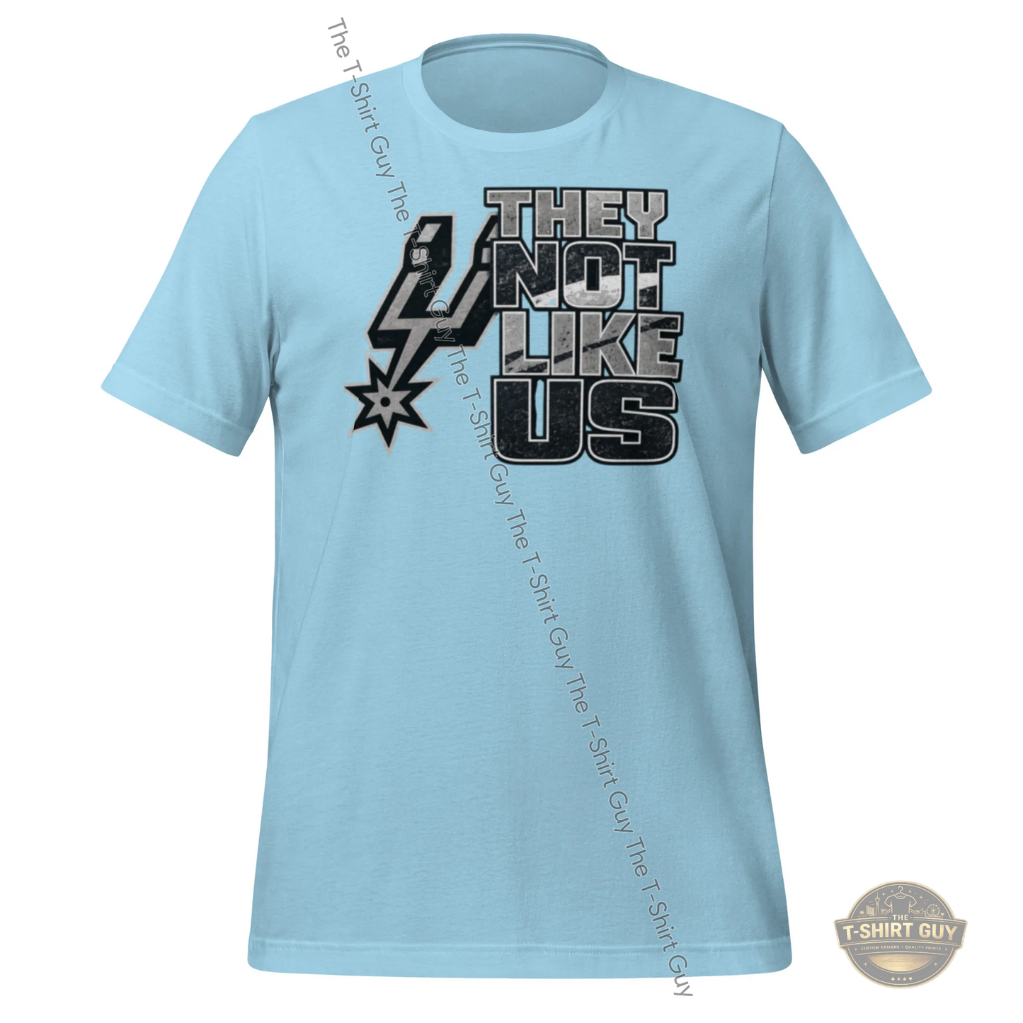 Watermarked - Spurs They Not Like Us Unisex t-shirt