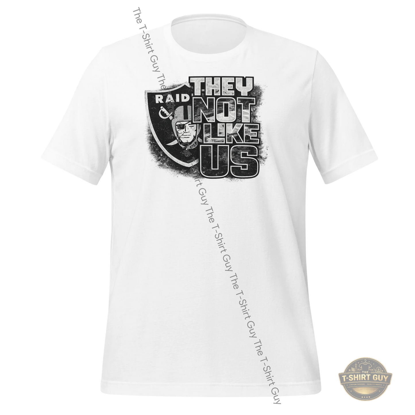 Watermarked - Raiders They Not Like Us Unisex t-shirt