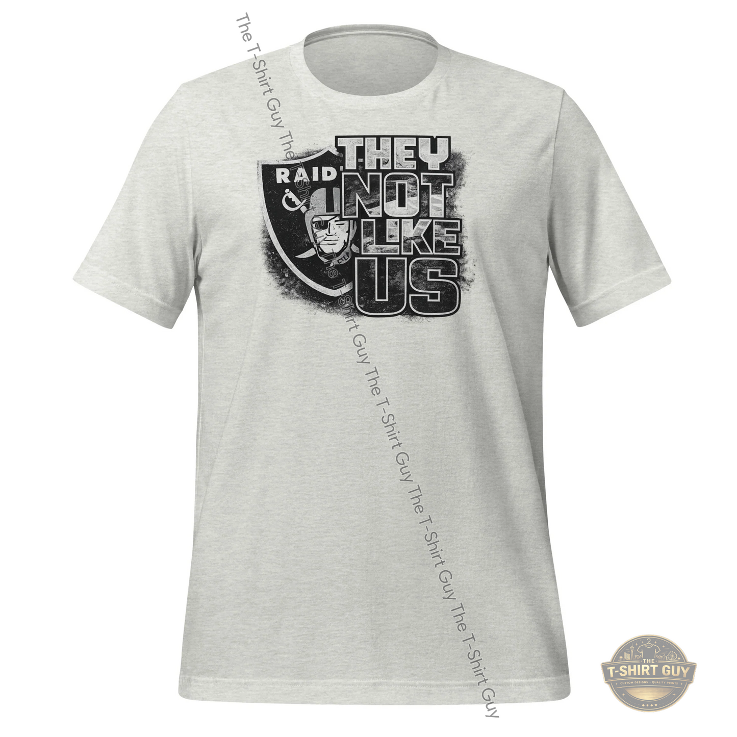 Watermarked - Raiders They Not Like Us Unisex t-shirt