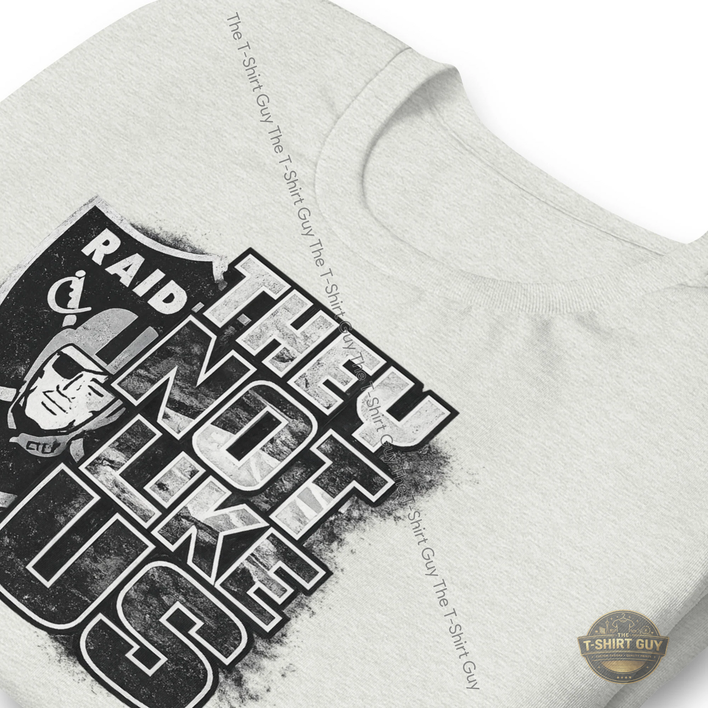 Watermarked - Raiders They Not Like Us Unisex t-shirt