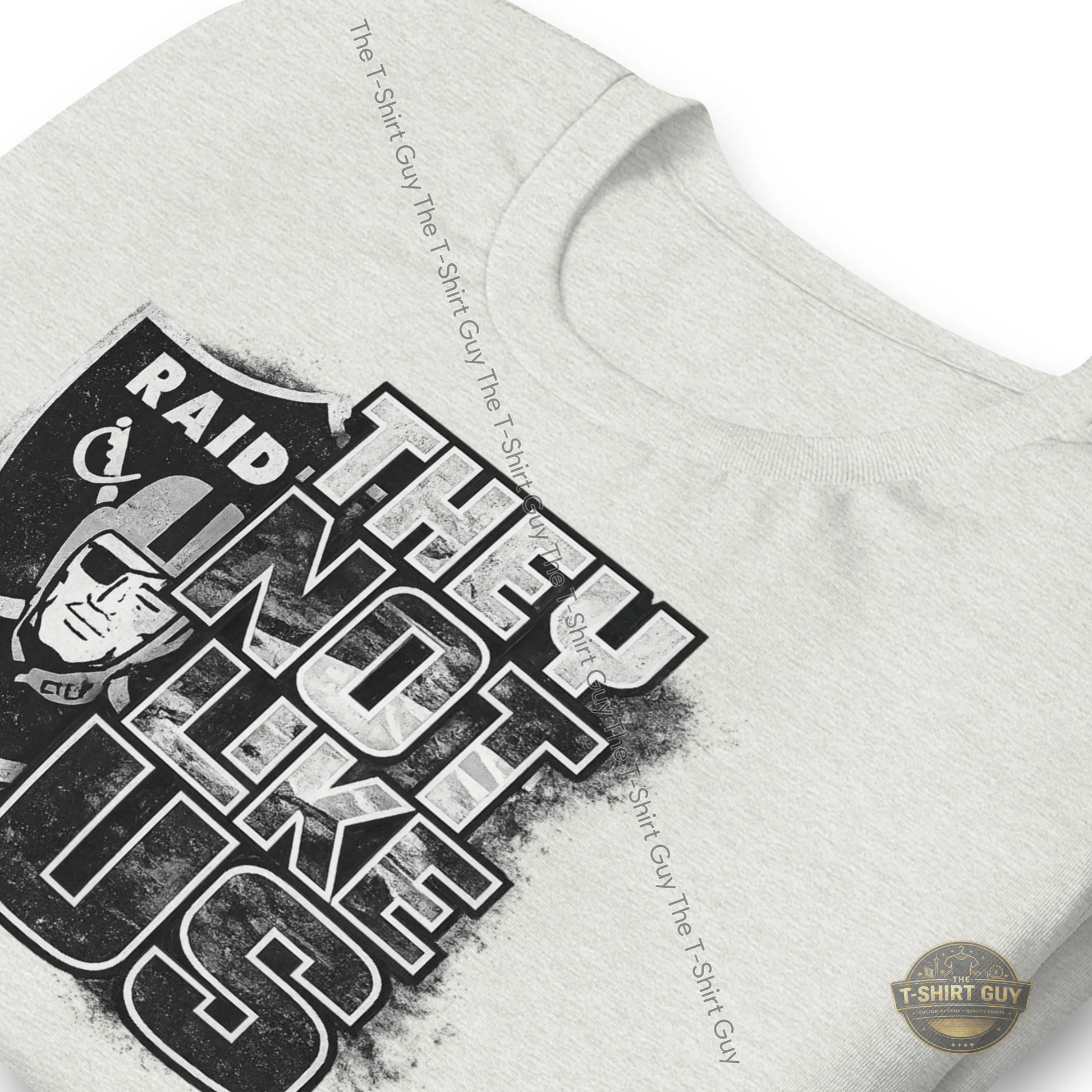 Watermarked - Raiders They Not Like Us Unisex t-shirt