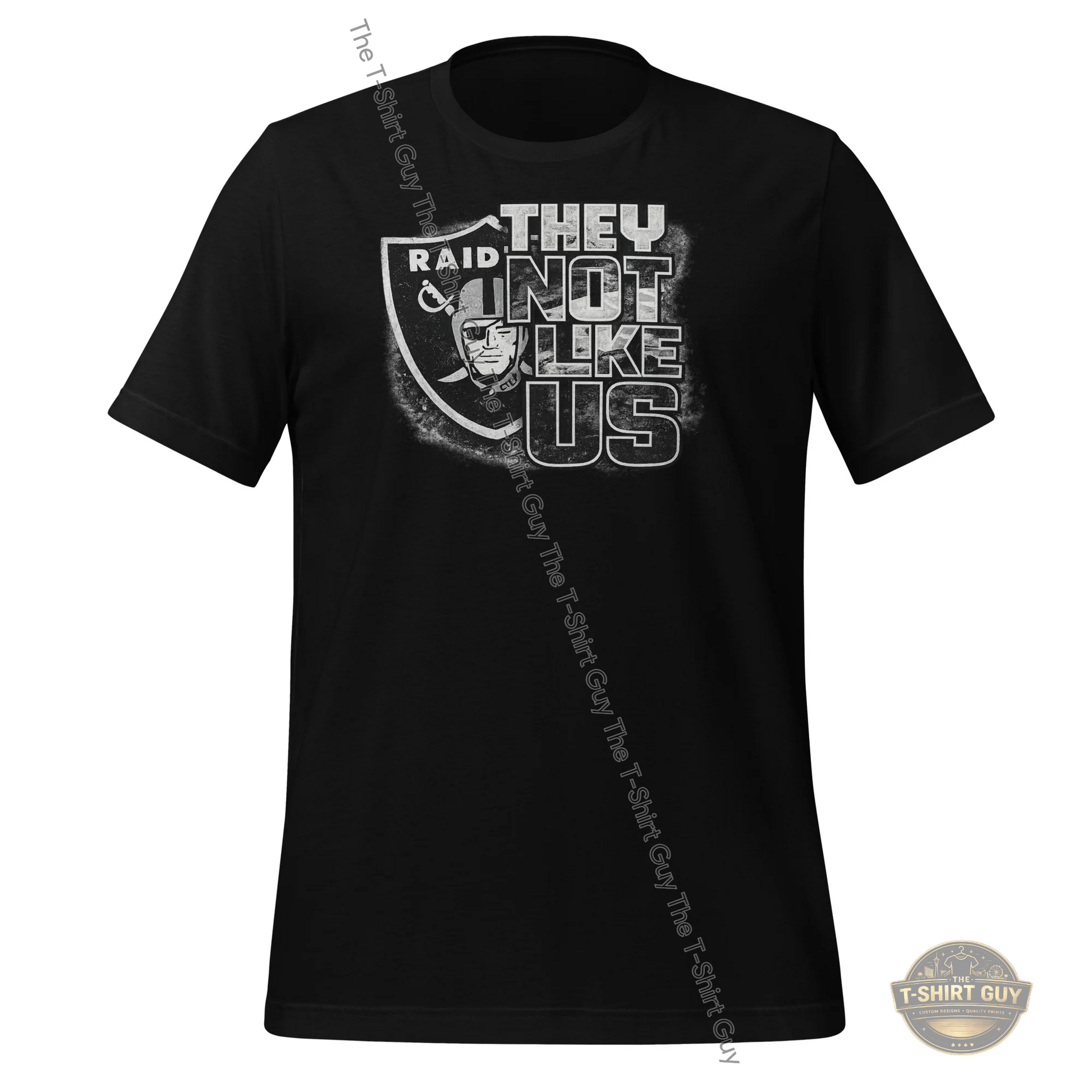 Watermarked - Raiders They Not Like Us Unisex t-shirt
